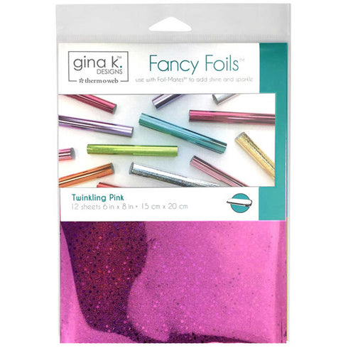 Gina K Designs Fancy Foil Sheets (available in 14 colours)